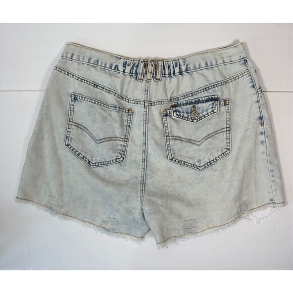 Pol Acid Wash Distressed Shorts sz Large - Picture 8 of 8